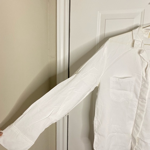 White long sleeve shirt/ button up shirt - Picture 4 of 7